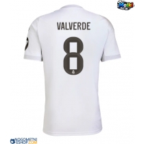 Moški Nogometni dresi Real Madrid Federico Valverde #8 Domači 2025-26 Kratek Rokav